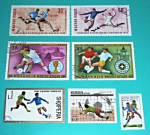 Zobrazit detail zboží: Poštovní známky : sport - fotbal : Nicaragua, Shoiperia, Mongolia, Magyar (Poštovní známky - témata)