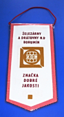 Zobrazit detail zboží: ŽDB - Železárny a drátovny n.p. Bohumín značka dobré jakosti / 750 let obce Záblatí 1979 (Provozy, politika 3)