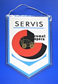 Zobrazit detail zboží: Servis Comet Opera / Pozemní stavby, nositel Řádu práce - Stavitelé bytové a občanské výstavby (RETRO Podnikové)