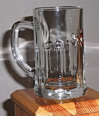 Skleněný krígl s nápisem : KELT Bier